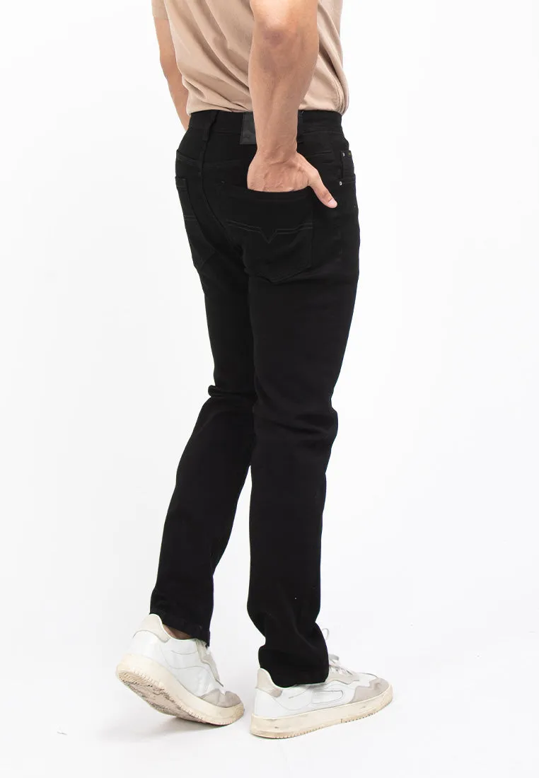 Forest Stretchable Straight Cut Jeans Men Denim Jeans Long Pants | Seluar Jeans Lelaki Straight Cut - 610195