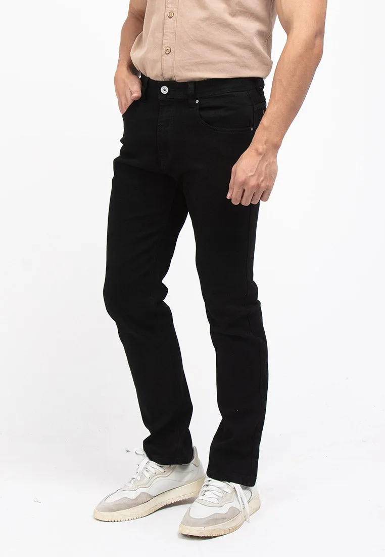 Forest Stretchable Straight Cut Jeans Men Denim Jeans Long Pants | Seluar Jeans Lelaki Straight Cut - 610195