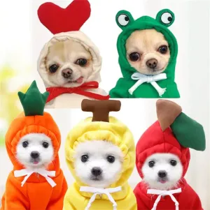 Fruit Hoodies for Dogs