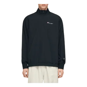 Half Zip Top Black