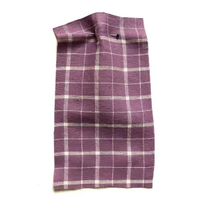Handloom Blackberry Check