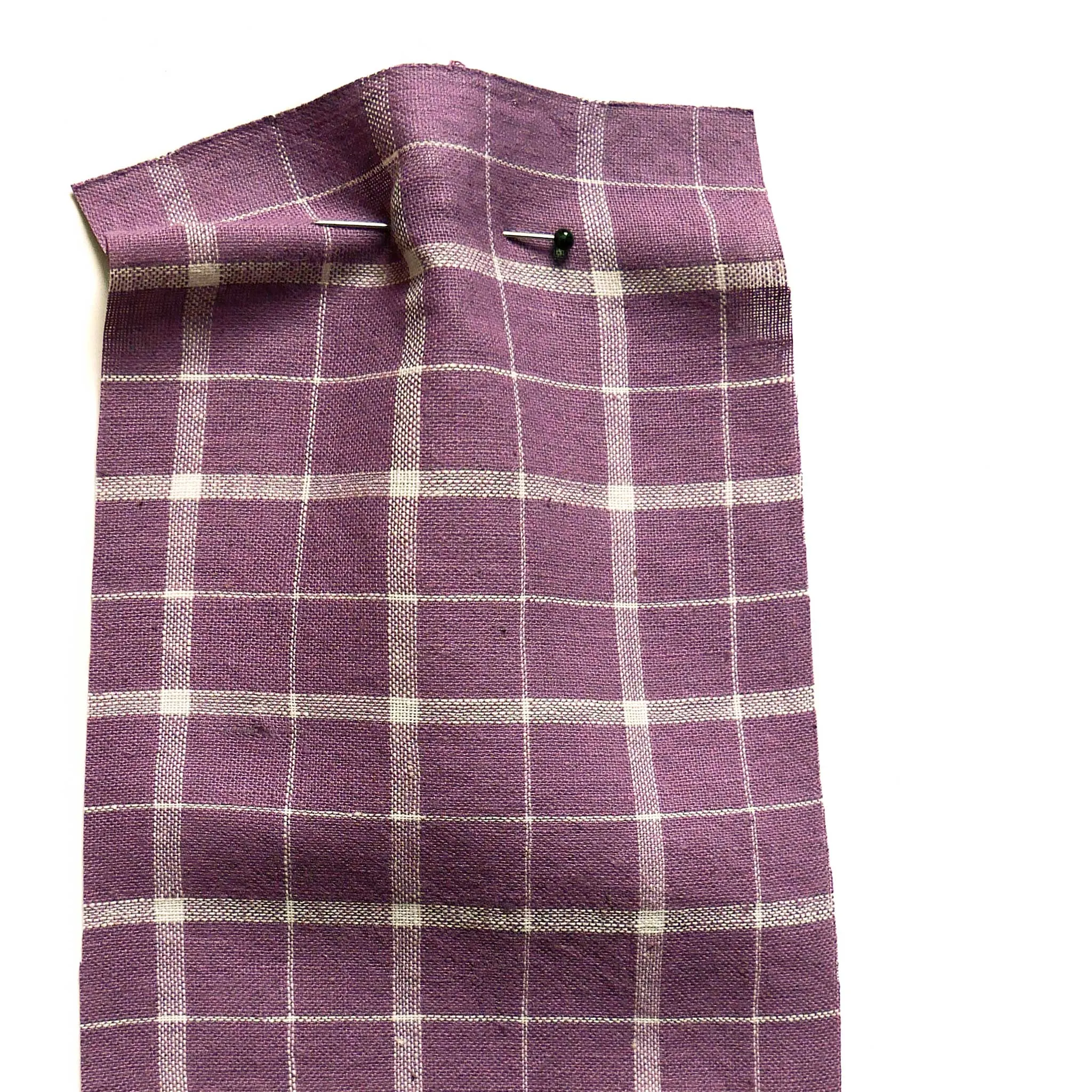 Handloom Blackberry Check