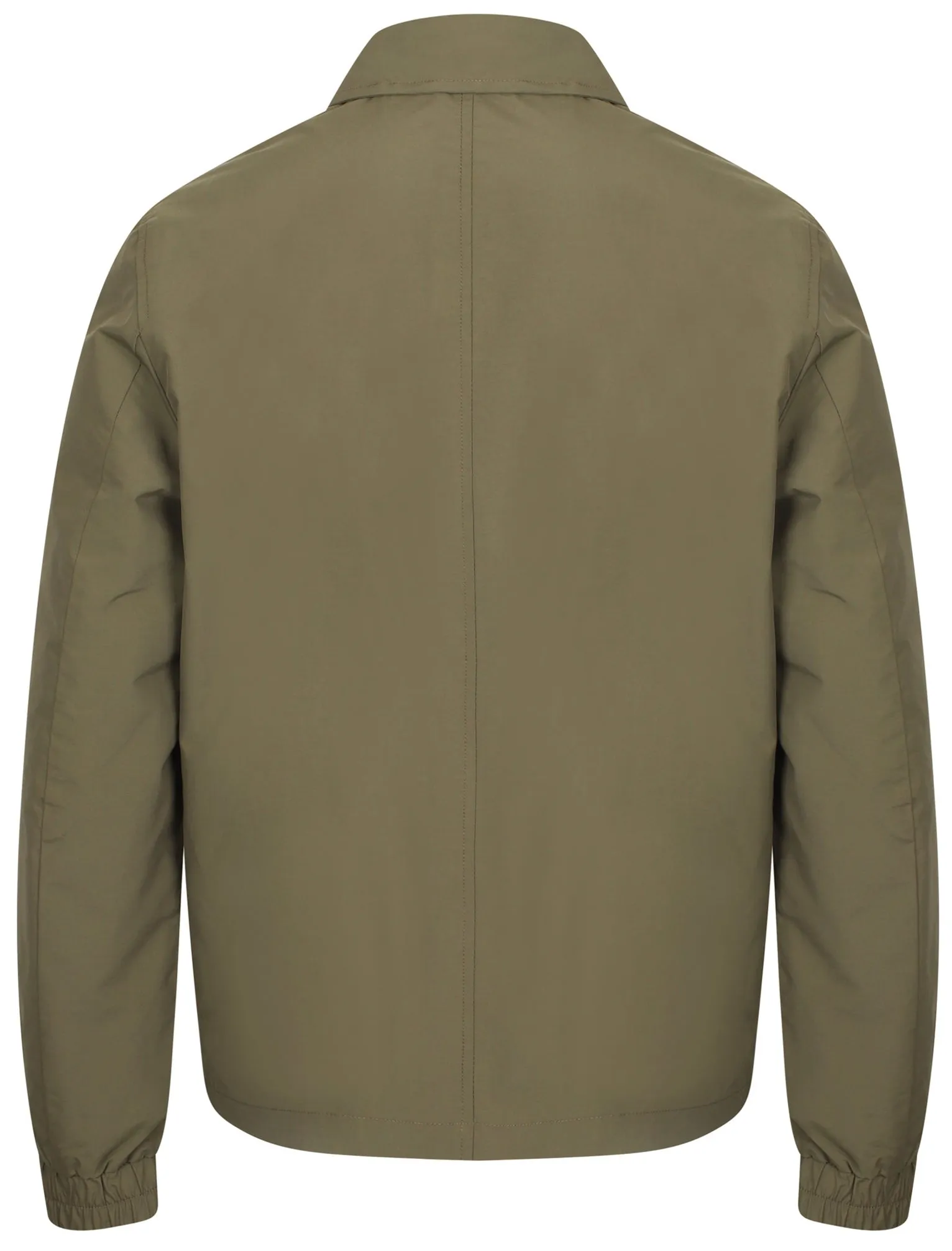 Harley Zip Through Harrington Jacket In Khaki - Tokyo Laundry