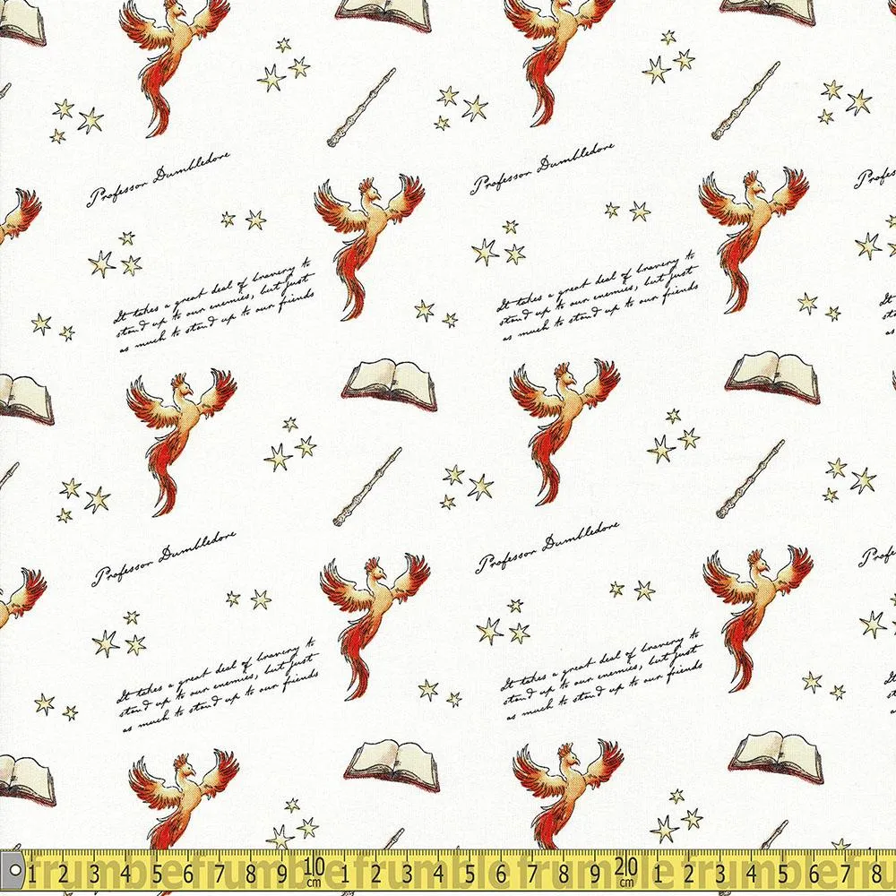 Harry Potter Dumbledore White (Per Metre)