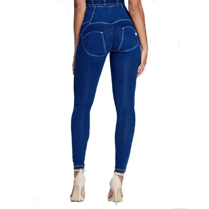 High Waist Stretchable Tapered Fit Pants