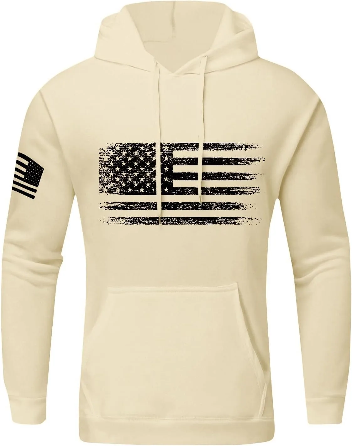Hoodies for Men Fashion Hoodies Oversized Fleece Sweatshirts Fall Long Sleeve Pullover Big and Tall Graphic Hoodie