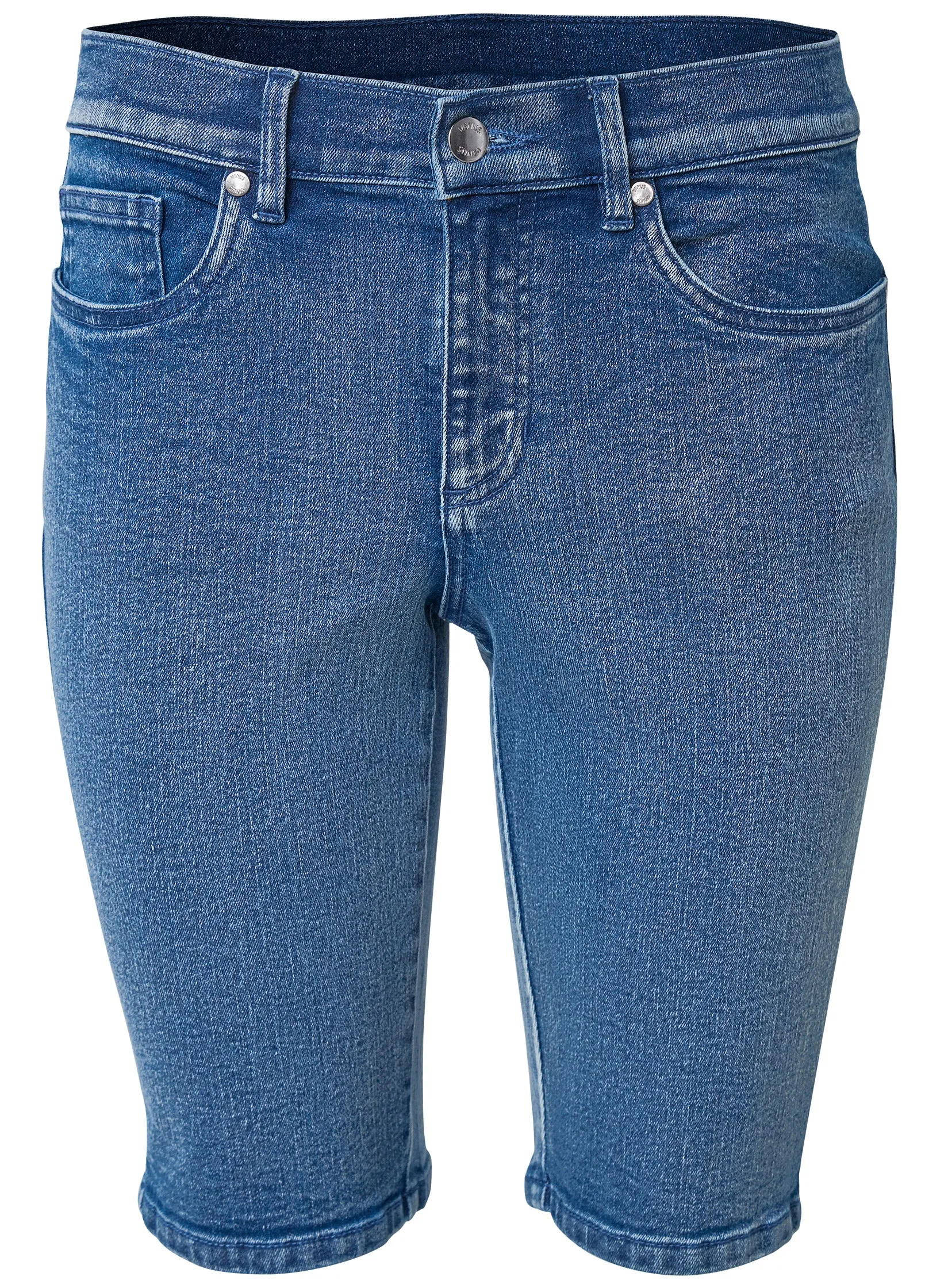 Jean Bermuda Shorts - Medium Wash