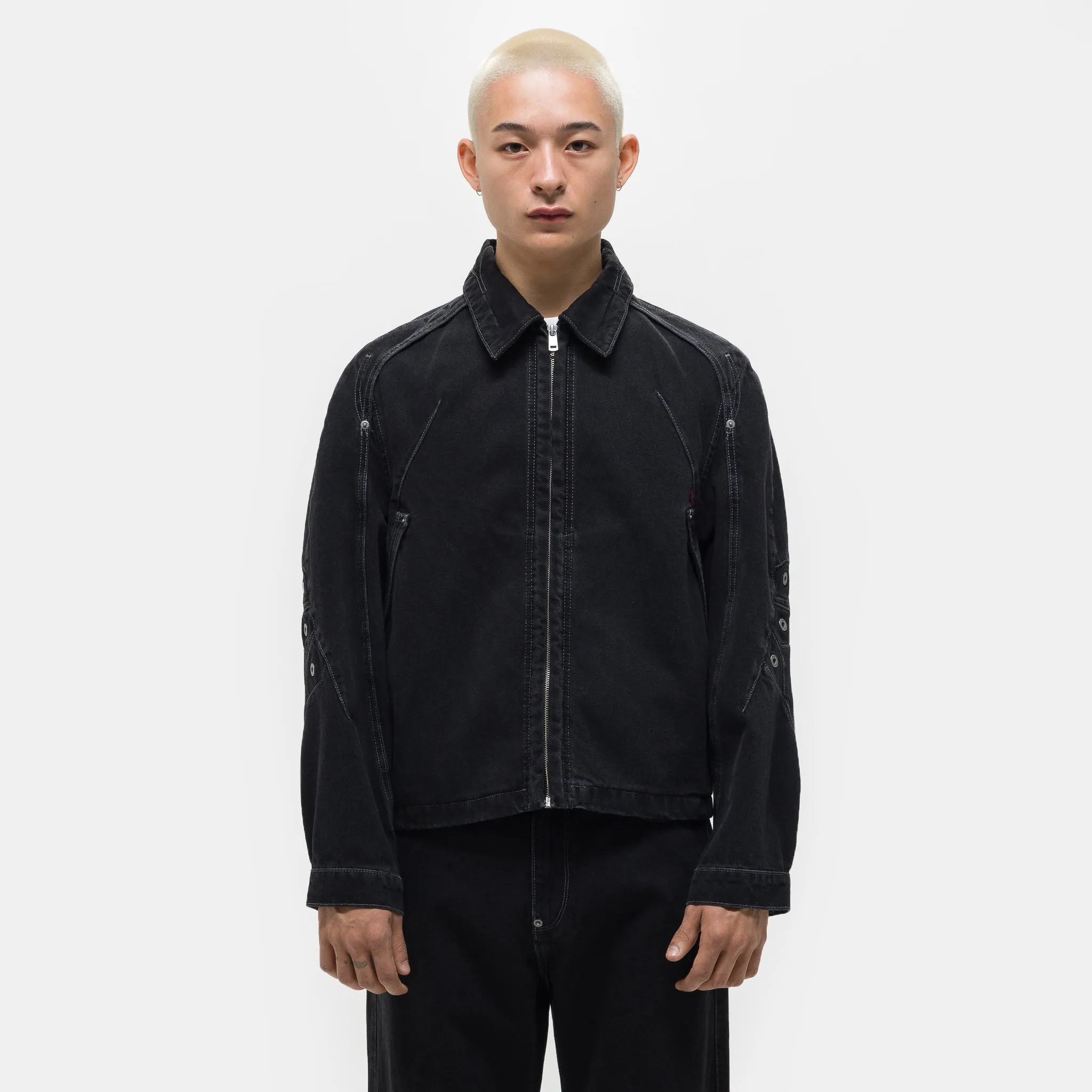 Kiko Kostadinov Denim Jacket in Black