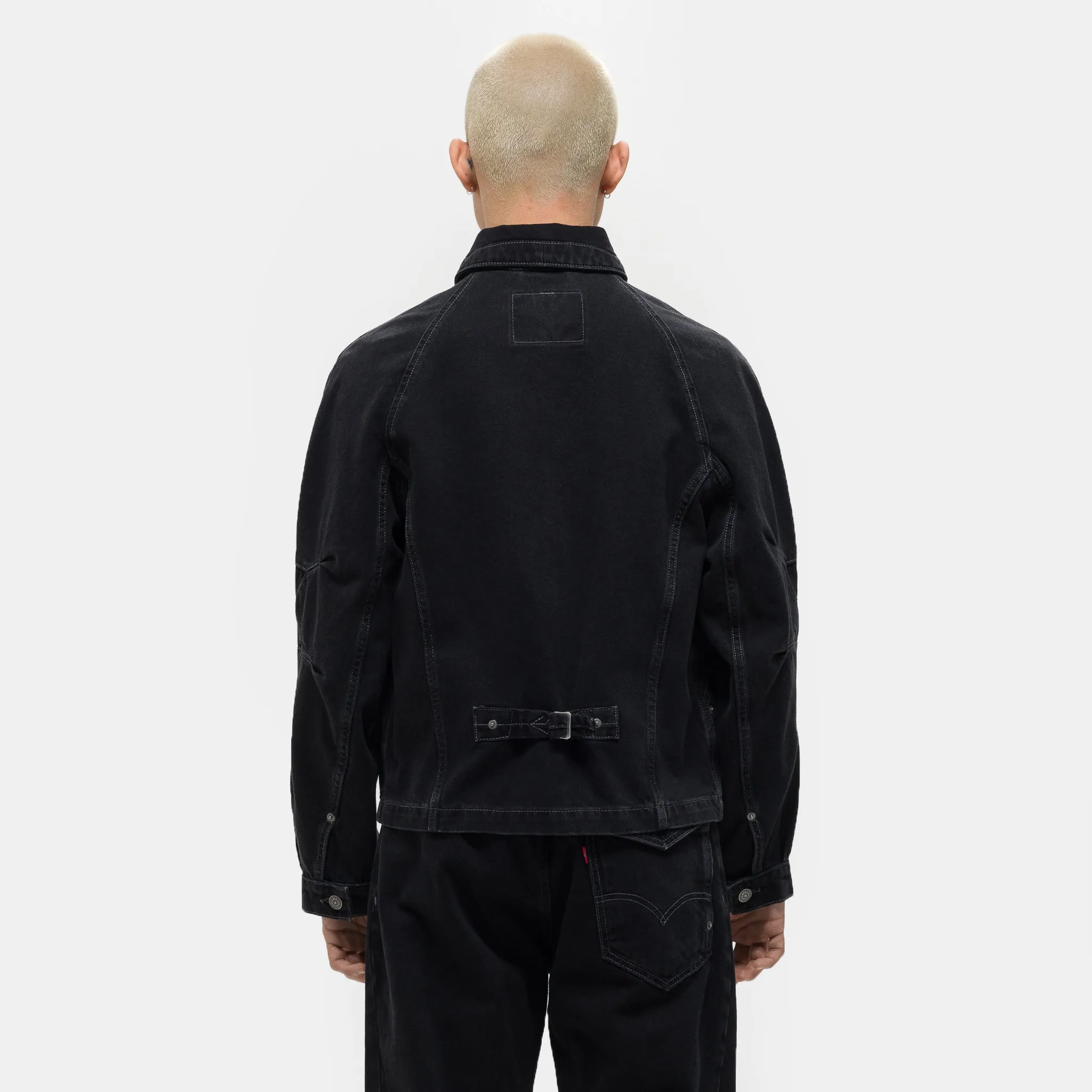 Kiko Kostadinov Denim Jacket in Black