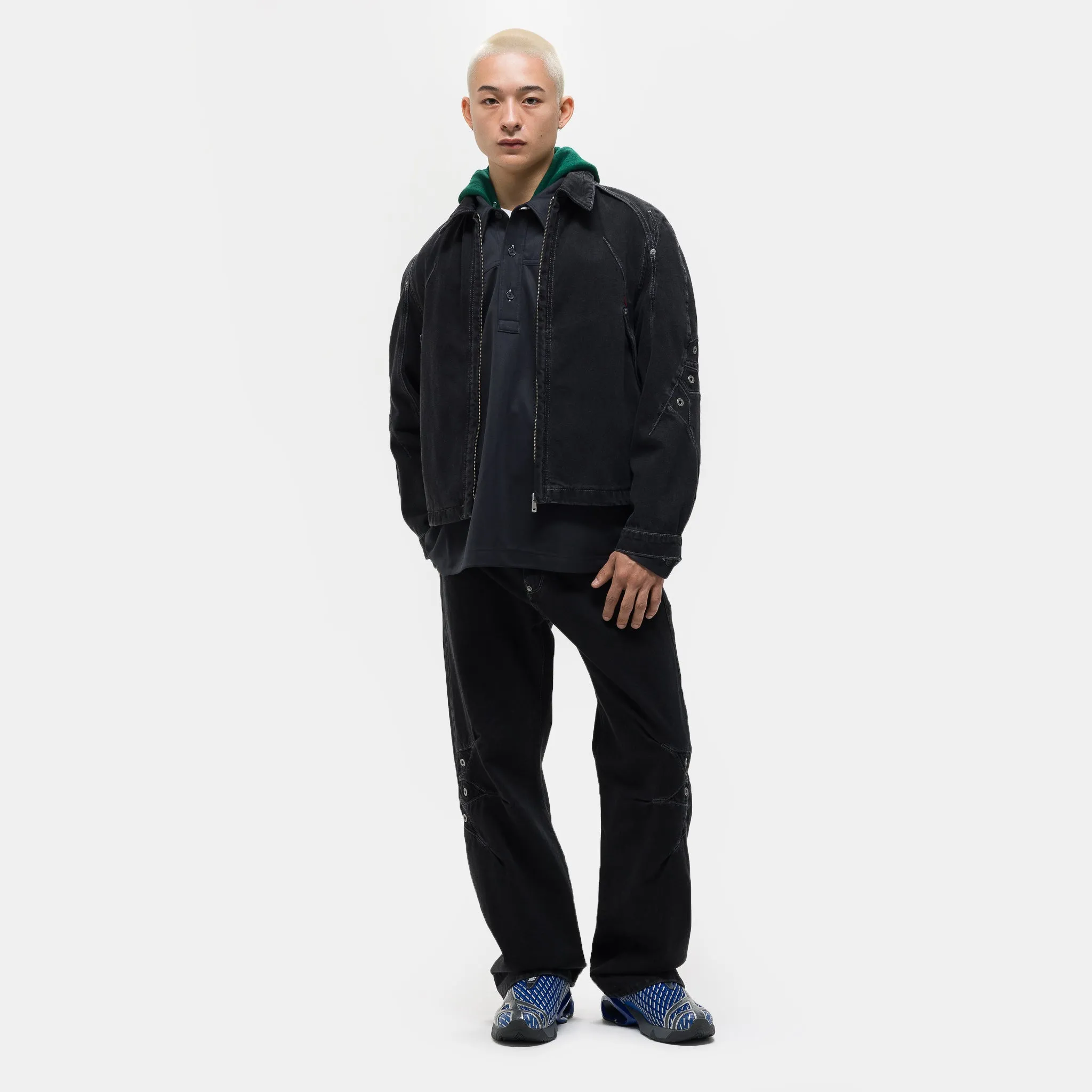 Kiko Kostadinov Denim Jacket in Black