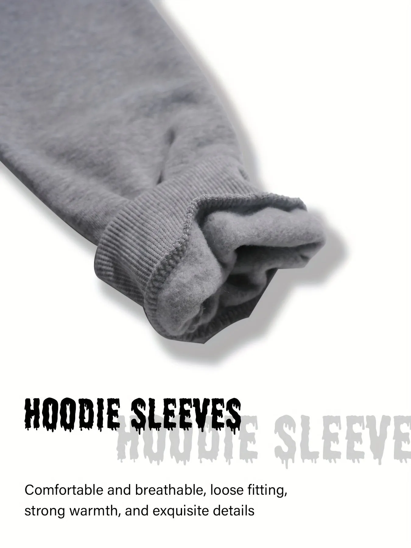Knit Crafted, Men's Casual Zip-Up Hoodie Jacket - Soft, Comfortable Polyester, Windproof