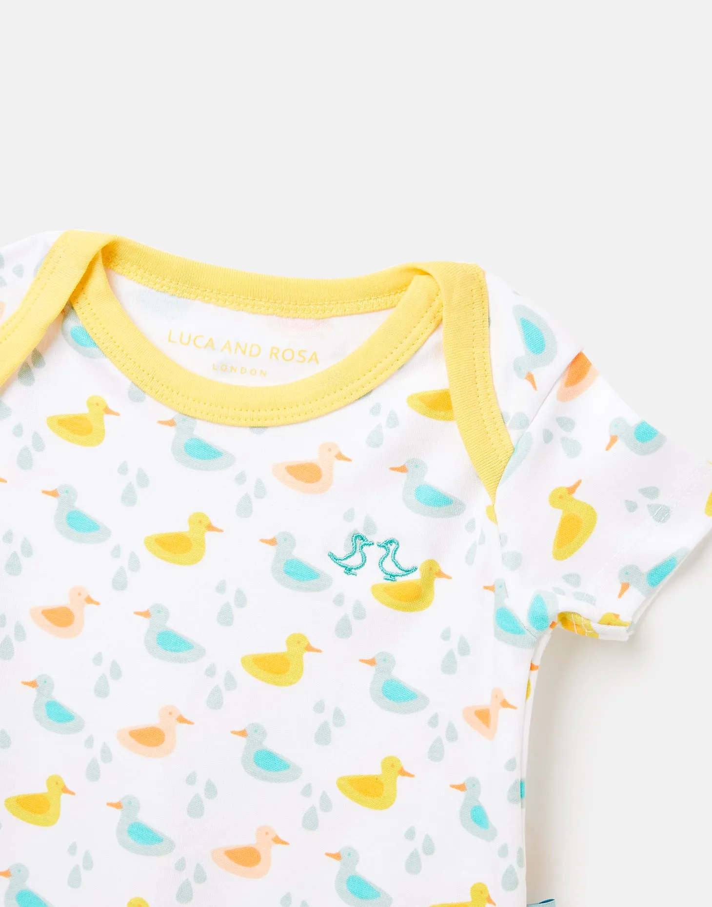 Little Ducks Pack of 2 Baby Vests