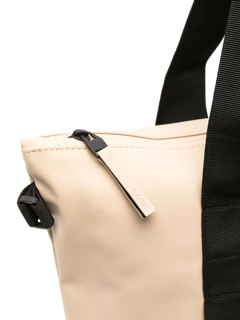 logo-debossed waterproof tote bag
