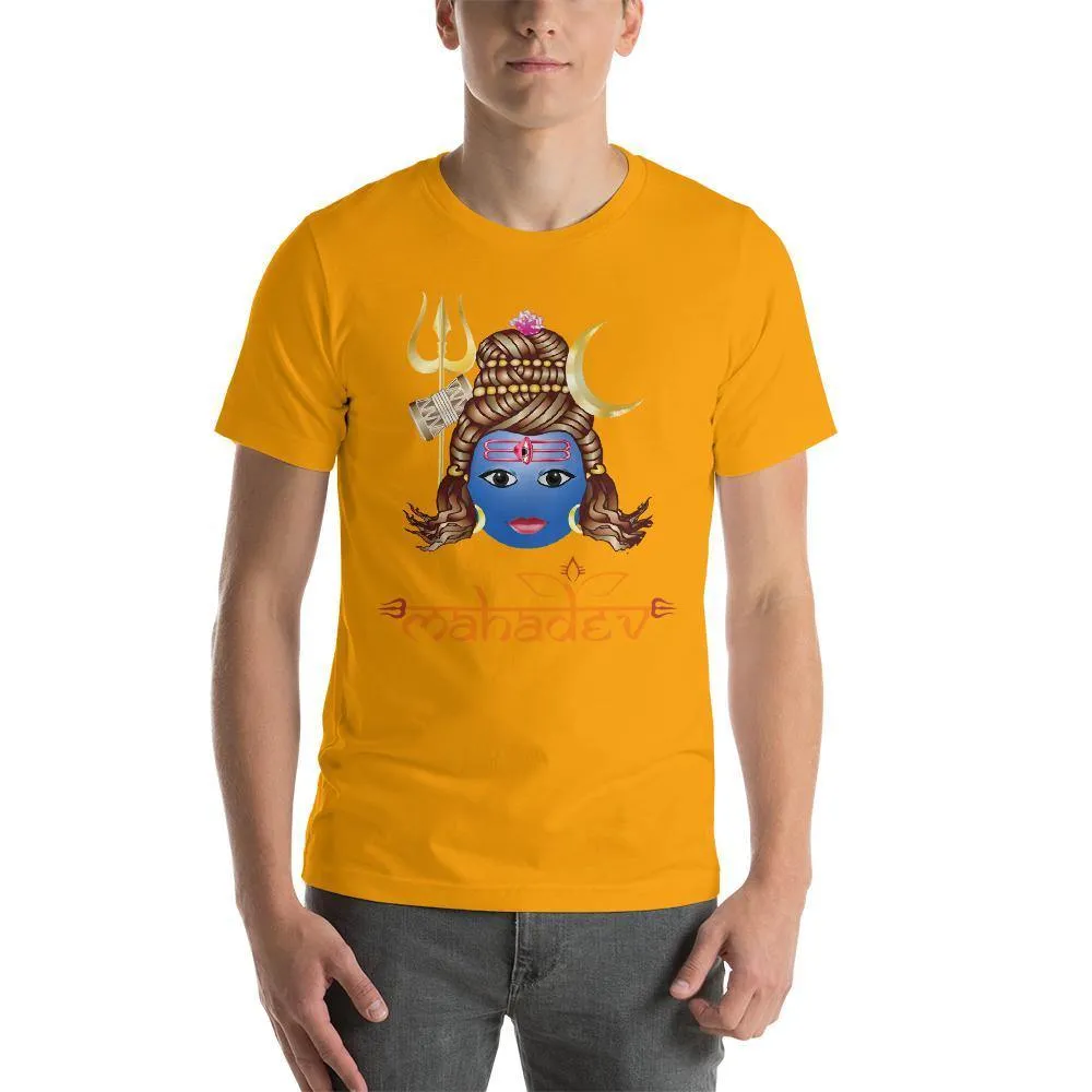 Mahadev Men Round Neck printed T-Shirts