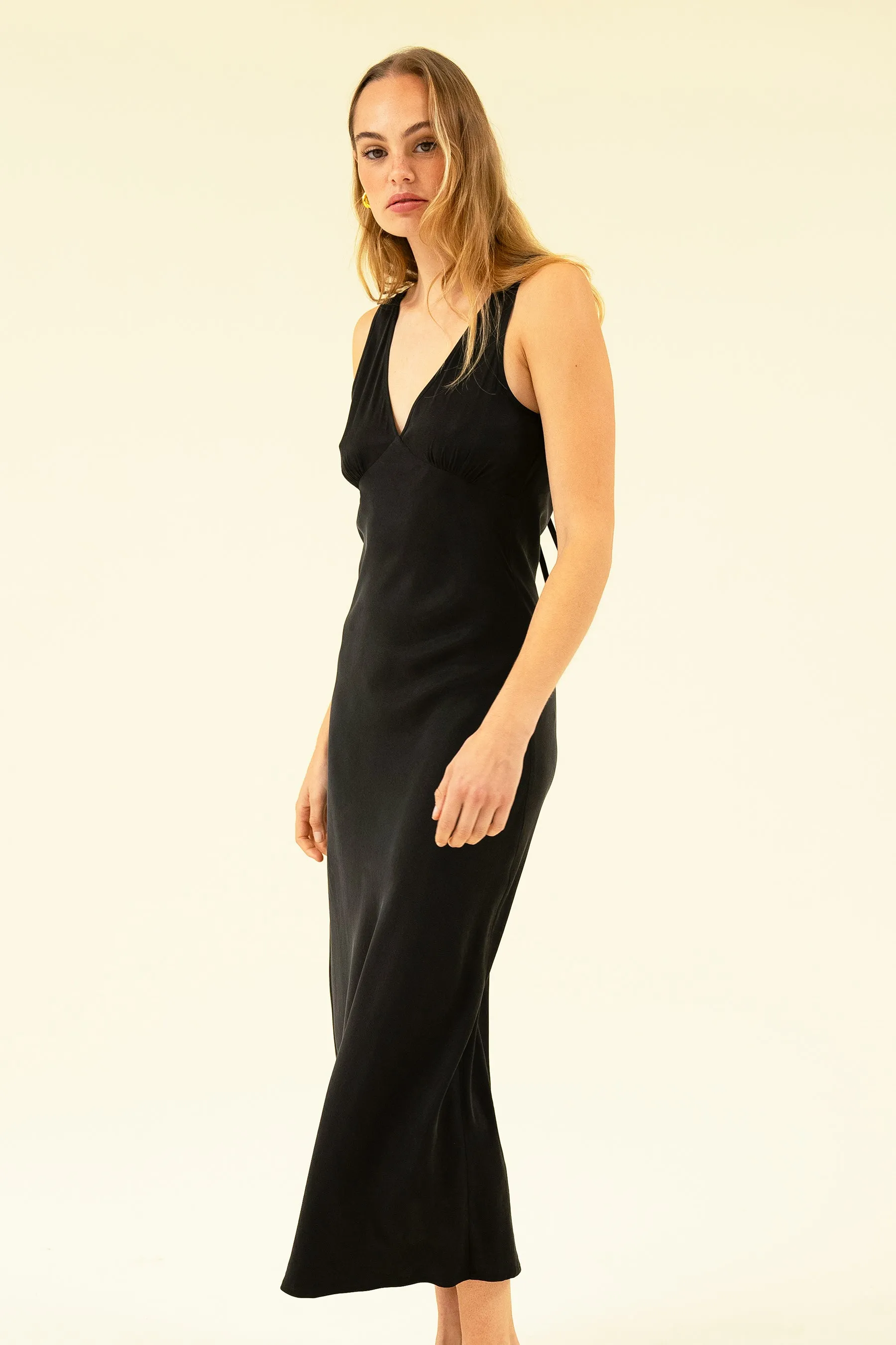 MATHILDA DRESS - NOIR