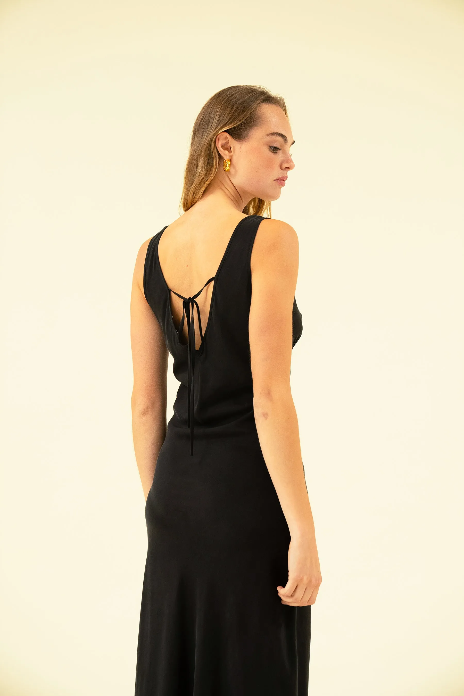 MATHILDA DRESS - NOIR