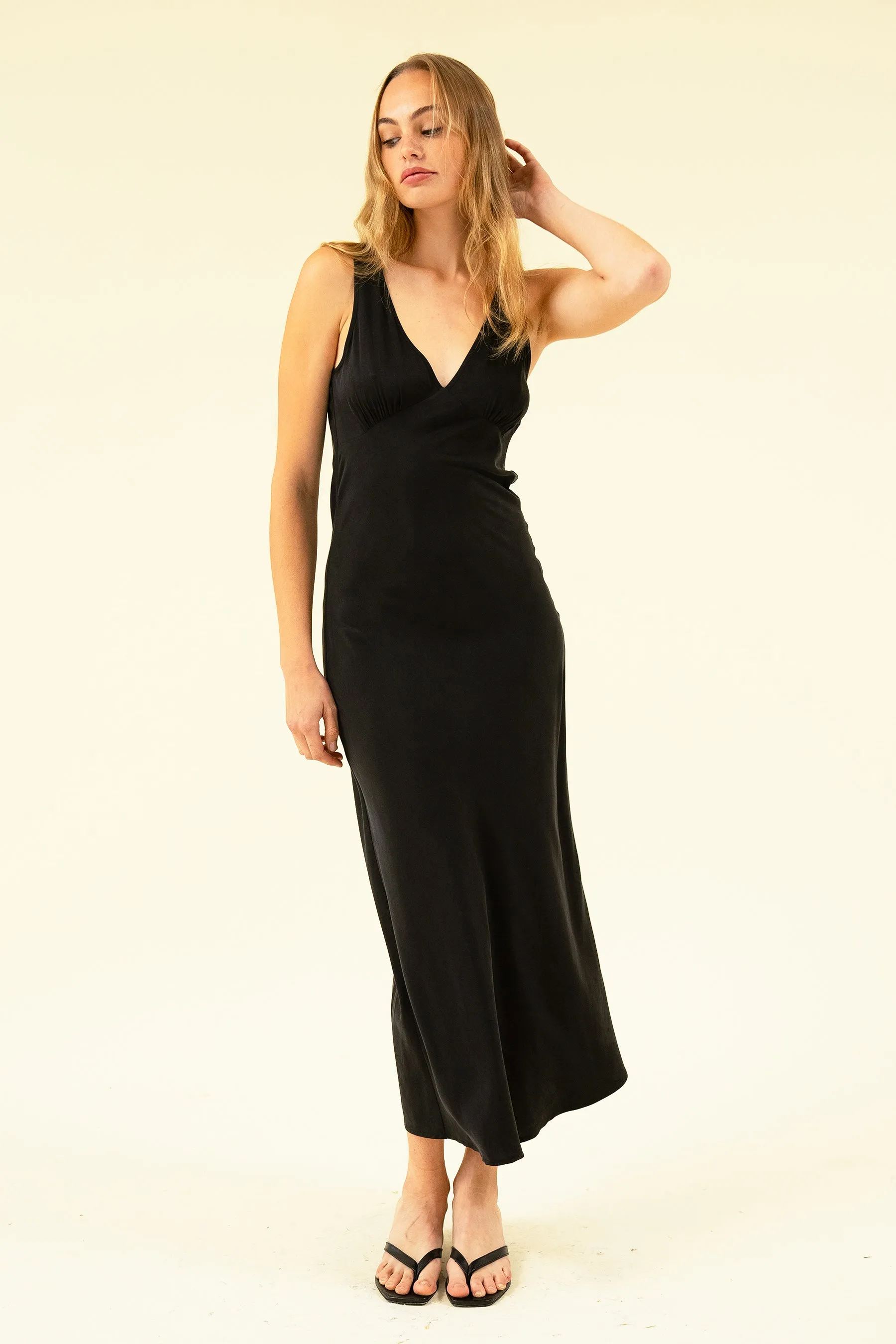 MATHILDA DRESS - NOIR