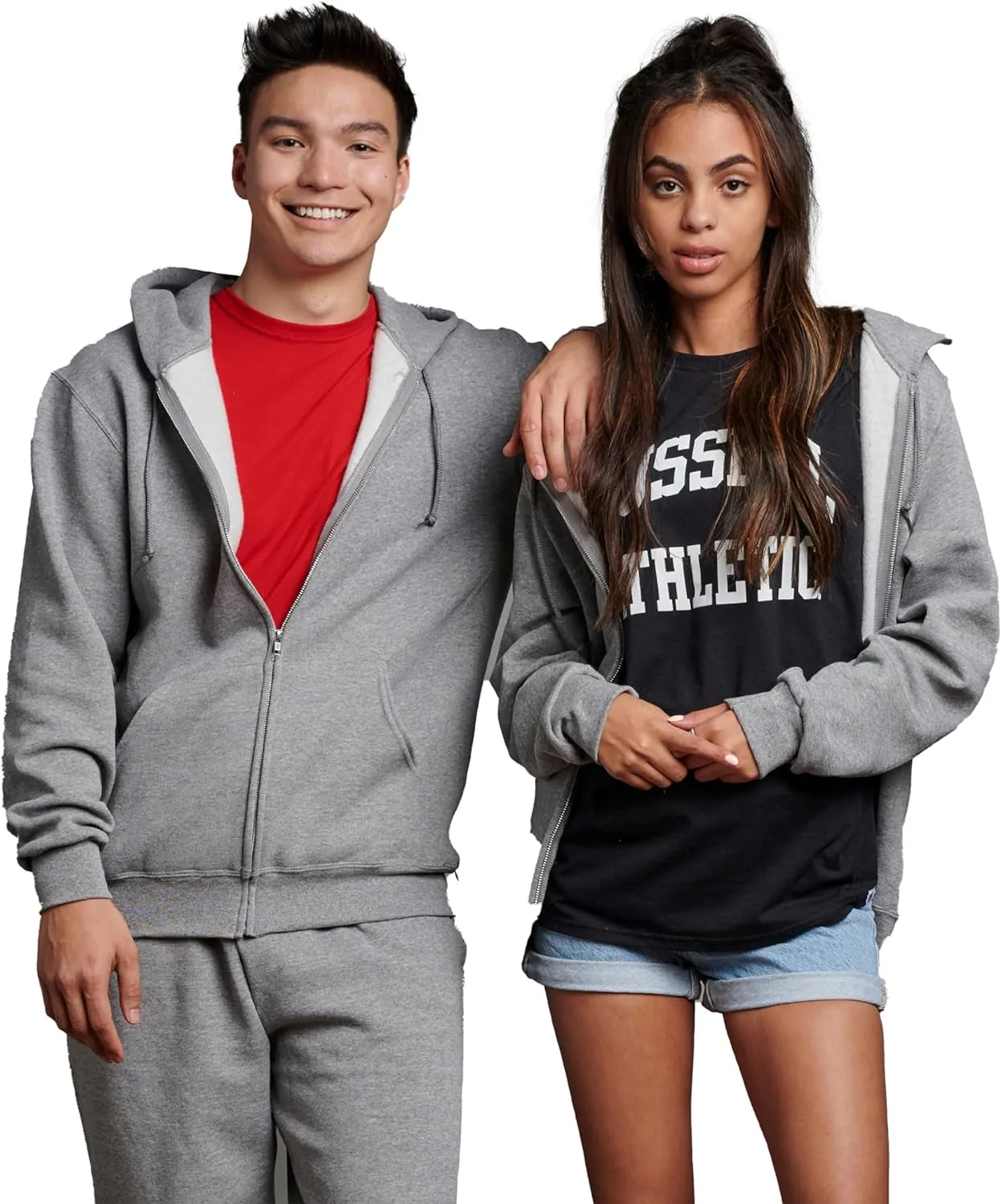 Men'S Dri-Power Fleece Hoodies, Moisture Wicking, Cotton Blend, Relaxed Fit, Sizes S-4X