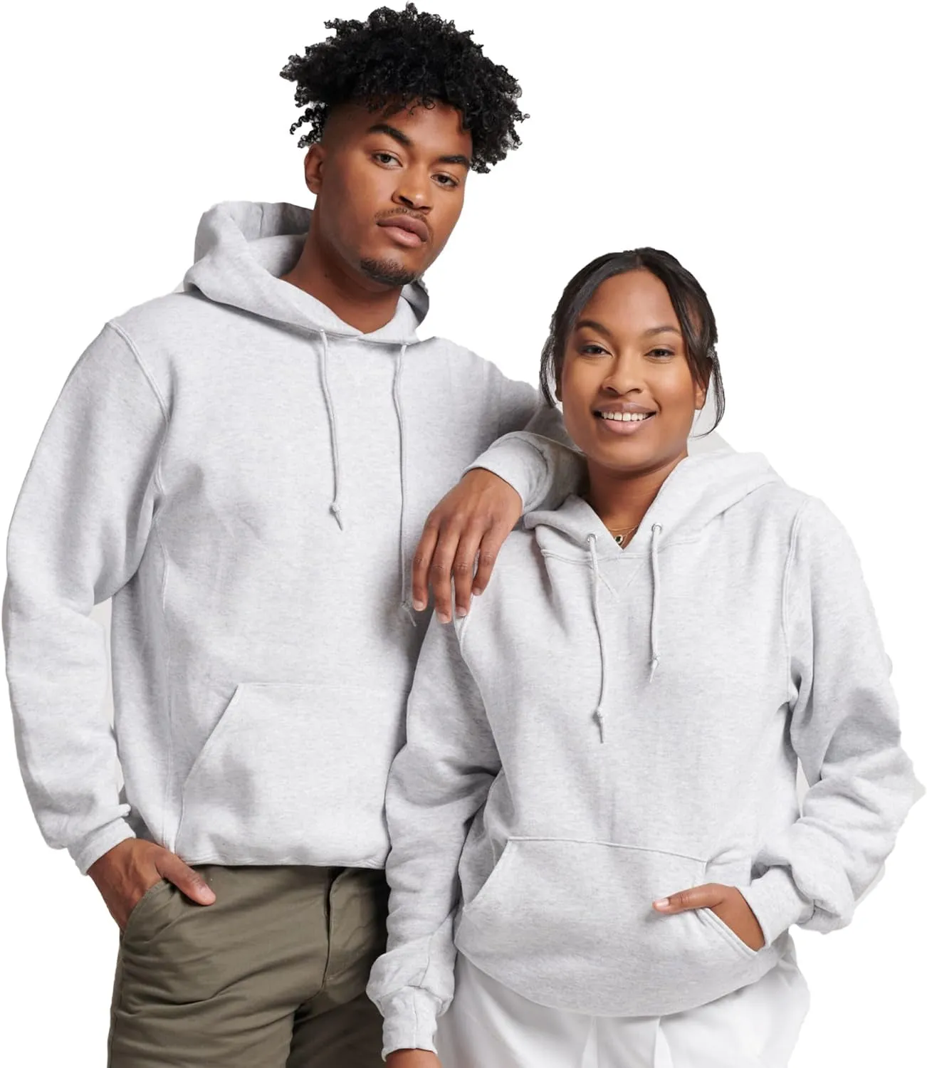 Men'S Dri-Power Fleece Hoodies, Moisture Wicking, Cotton Blend, Relaxed Fit, Sizes S-4X