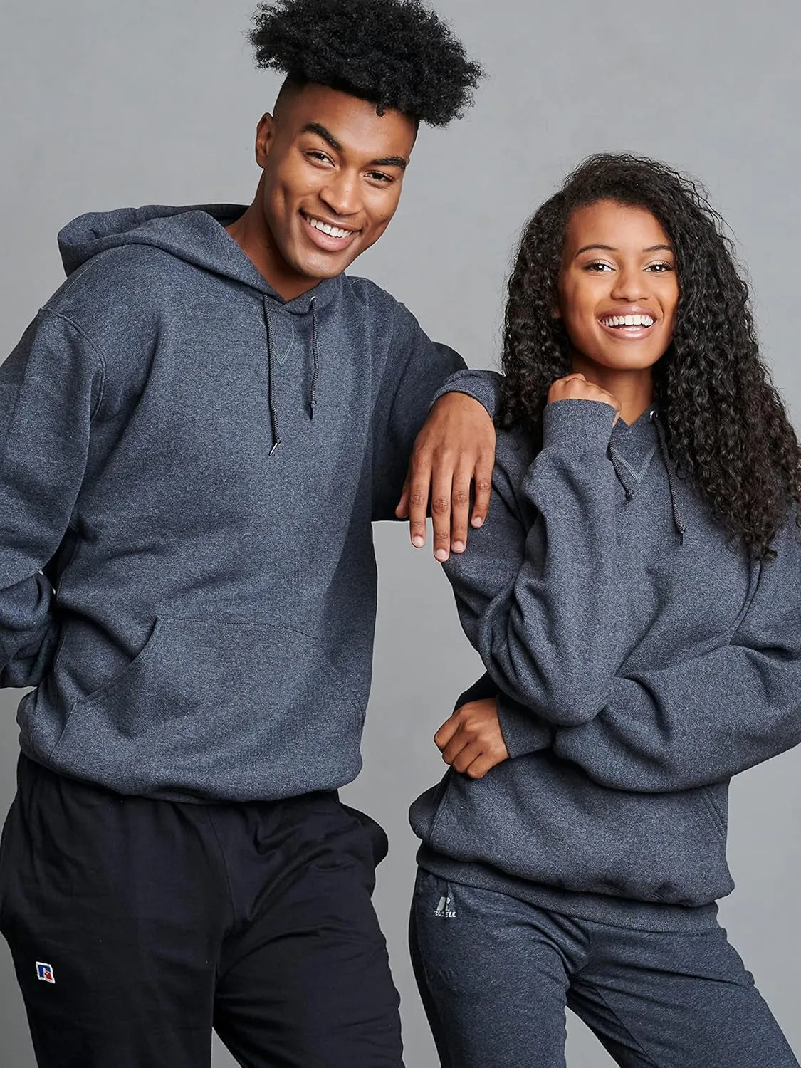 Men'S Dri-Power Fleece Hoodies, Moisture Wicking, Cotton Blend, Relaxed Fit, Sizes S-4X
