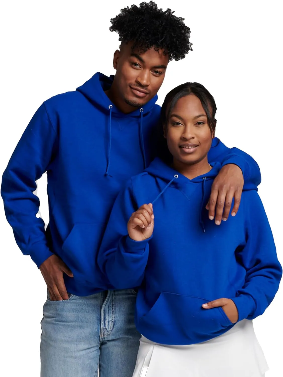 Men'S Dri-Power Fleece Hoodies, Moisture Wicking, Cotton Blend, Relaxed Fit, Sizes S-4X