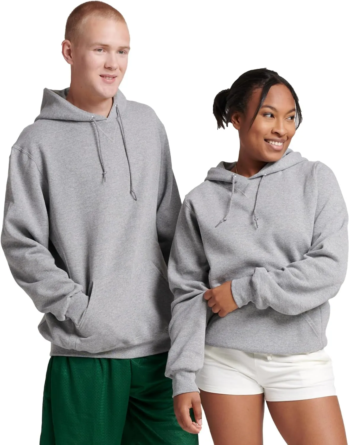 Men'S Dri-Power Fleece Hoodies, Moisture Wicking, Cotton Blend, Relaxed Fit, Sizes S-4X