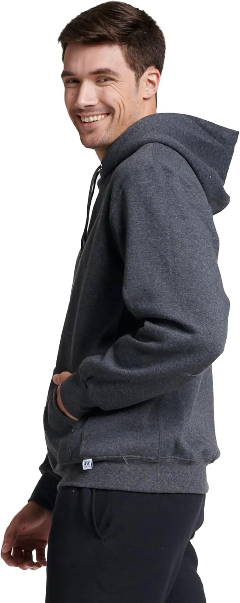Men'S Dri-Power Fleece Hoodies, Moisture Wicking, Cotton Blend, Relaxed Fit, Sizes S-4X