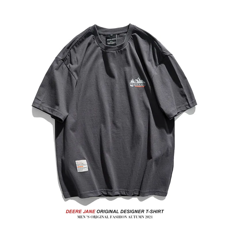 Men's T-Shirts Short-Sleeved T-shirt Men's Trendy T-shirt Summer