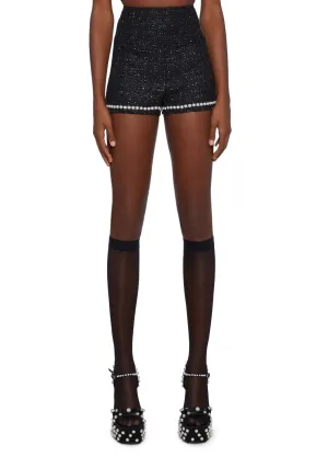 Moments Of Chic Tweed Shorts