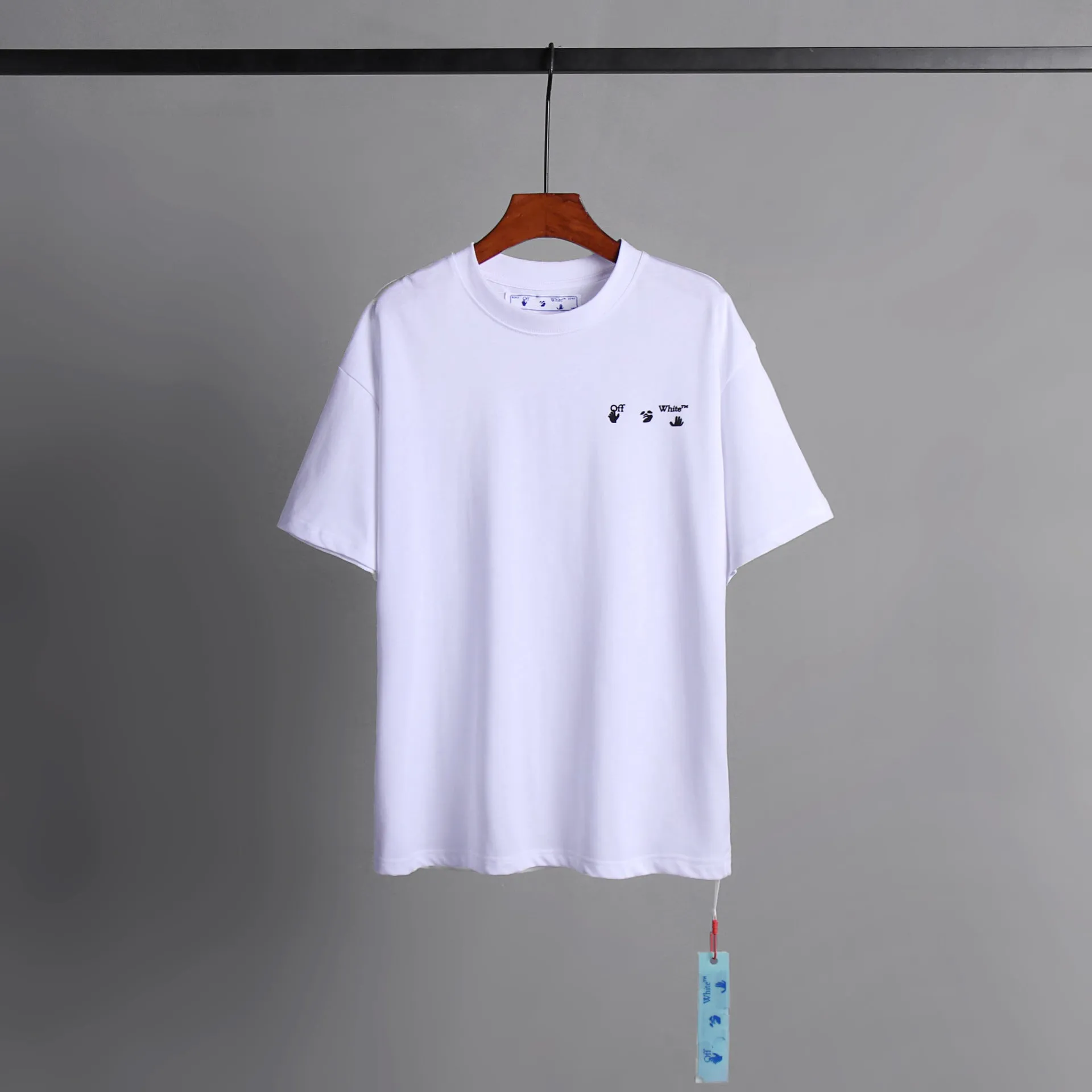 Off Whtie T Shirts Male And Female Trendy Brand Short Sleeve