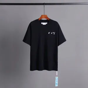Off Whtie T Shirts Male And Female Trendy Brand Short Sleeve