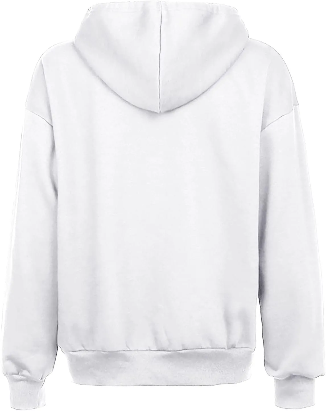 oiangi Hoodies for Women Teen Girls Fall Long Sleeve Jacket Cute Drawstring Zip up Hoodie Oversized Y2k Sweatshirts Pockets