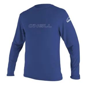 O'Neill Youth Basic UV Skins L/S Kids Rash Tee in Pacific