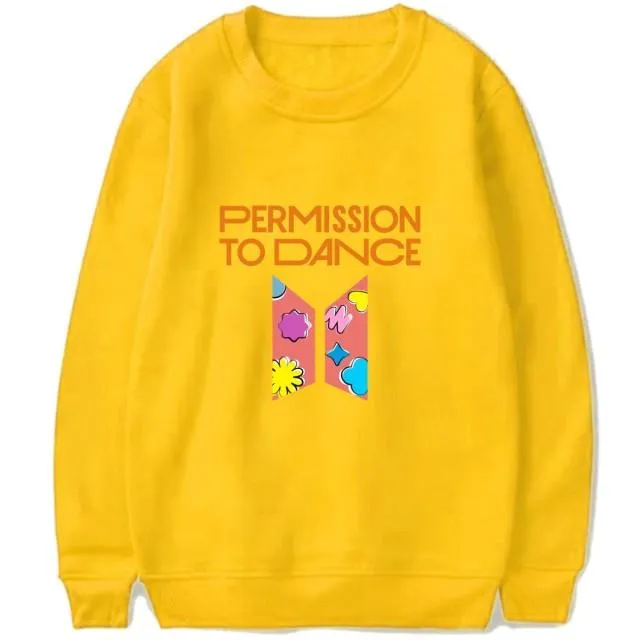 PERMISSION TO DANCE SWEATER🧡