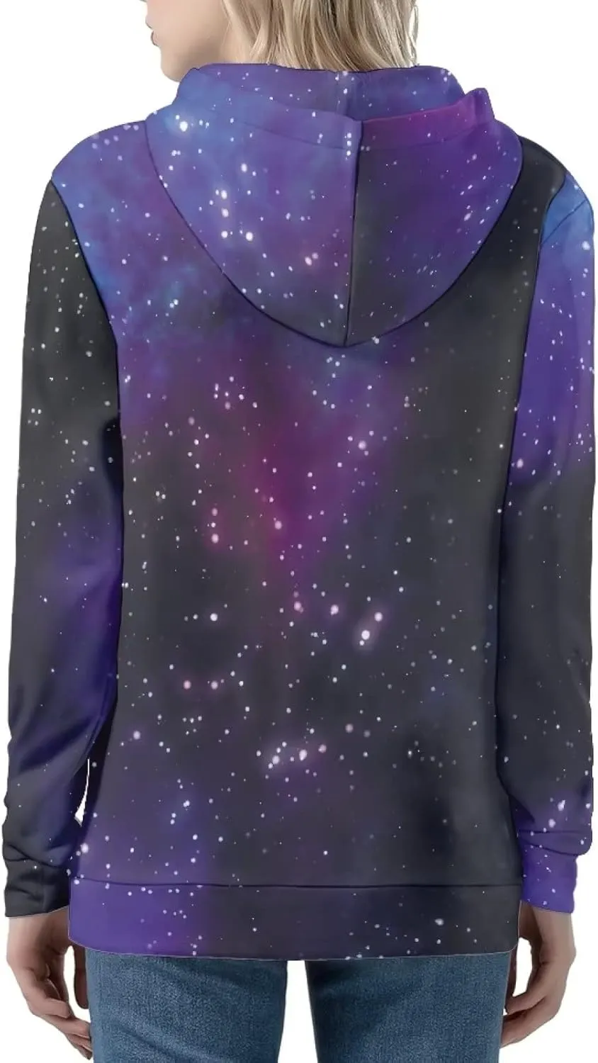 Poceacles Hoodies for Women Zip Up Jacket Coat Long Sleeve Shirt Hooded Cardigan Sweatshirt Fall Outfits Streetwear