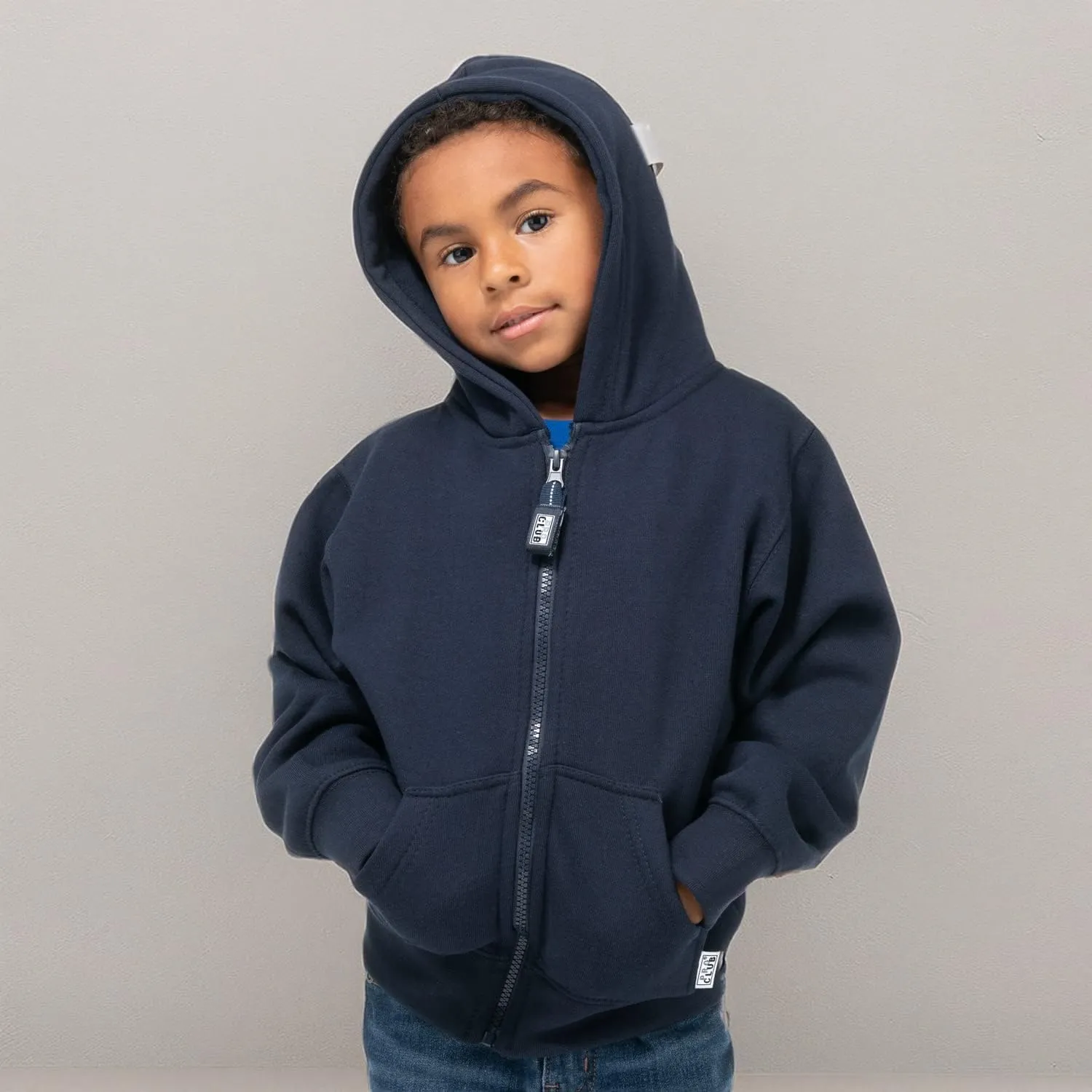 Pro Club Youth Fleece Full Zip Hoodie