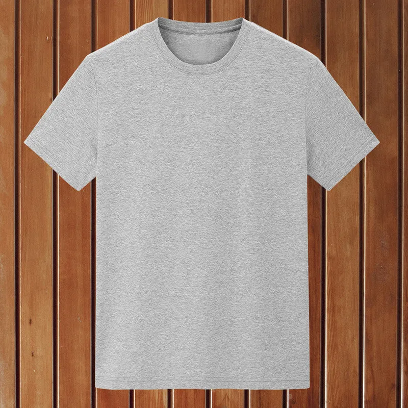 Short Sleeve T-Shirt Trendy Summer Round-Neck Student Slim Look T-Shirt