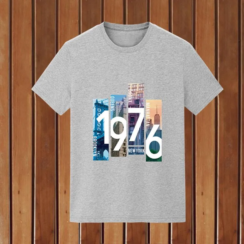 Short Sleeve T-Shirt Trendy Summer Round-Neck Student Slim Look T-Shirt