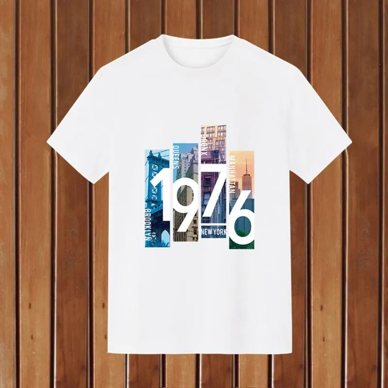 Short Sleeve T-Shirt Trendy Summer Round-Neck Student Slim Look T-Shirt