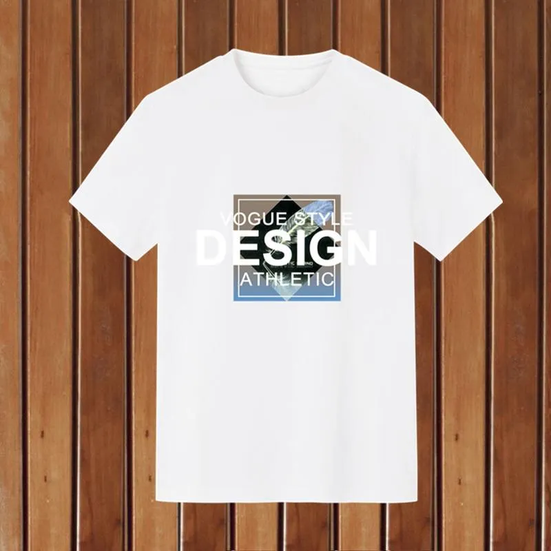 Short Sleeve T-Shirt Trendy Summer Round-Neck Student Slim Look T-Shirt