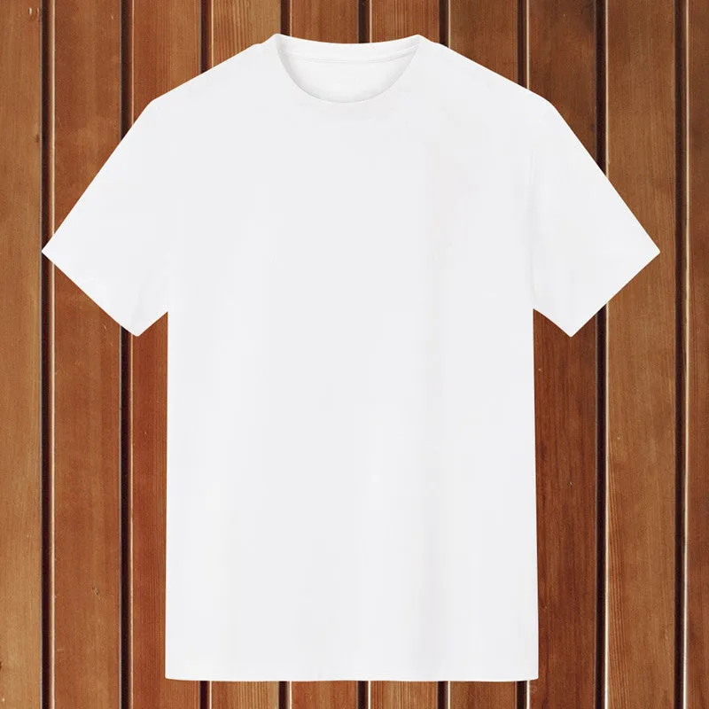 Short Sleeve T-Shirt Trendy Summer Round-Neck Student Slim Look T-Shirt