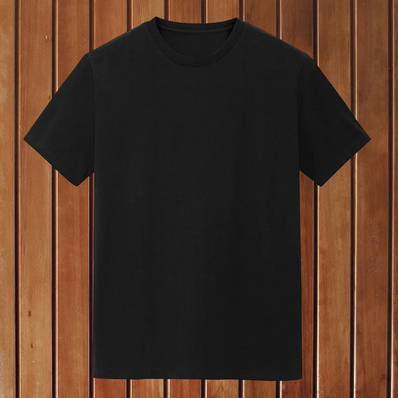 Short Sleeve T-Shirt Trendy Summer Round-Neck Student Slim Look T-Shirt