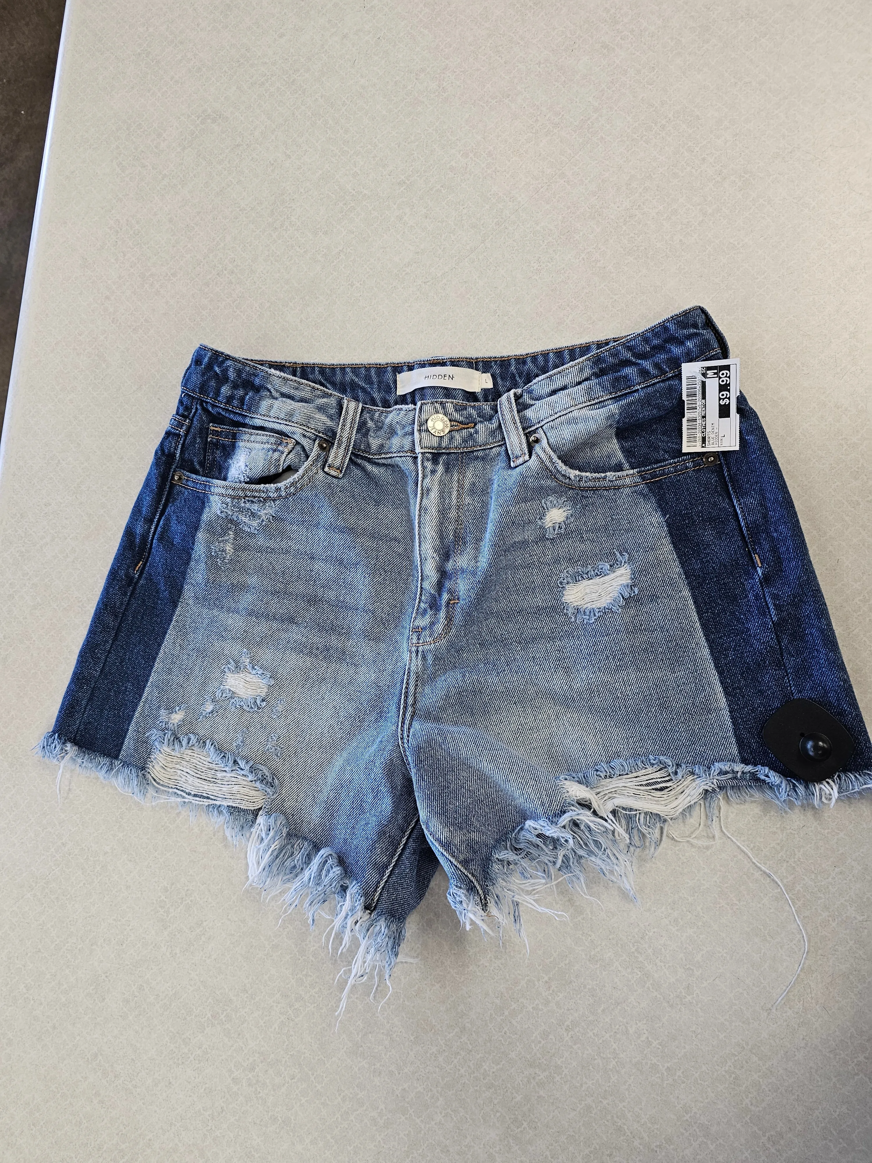 Shorts By Clothes Mentor In Blue Denim, Size:L