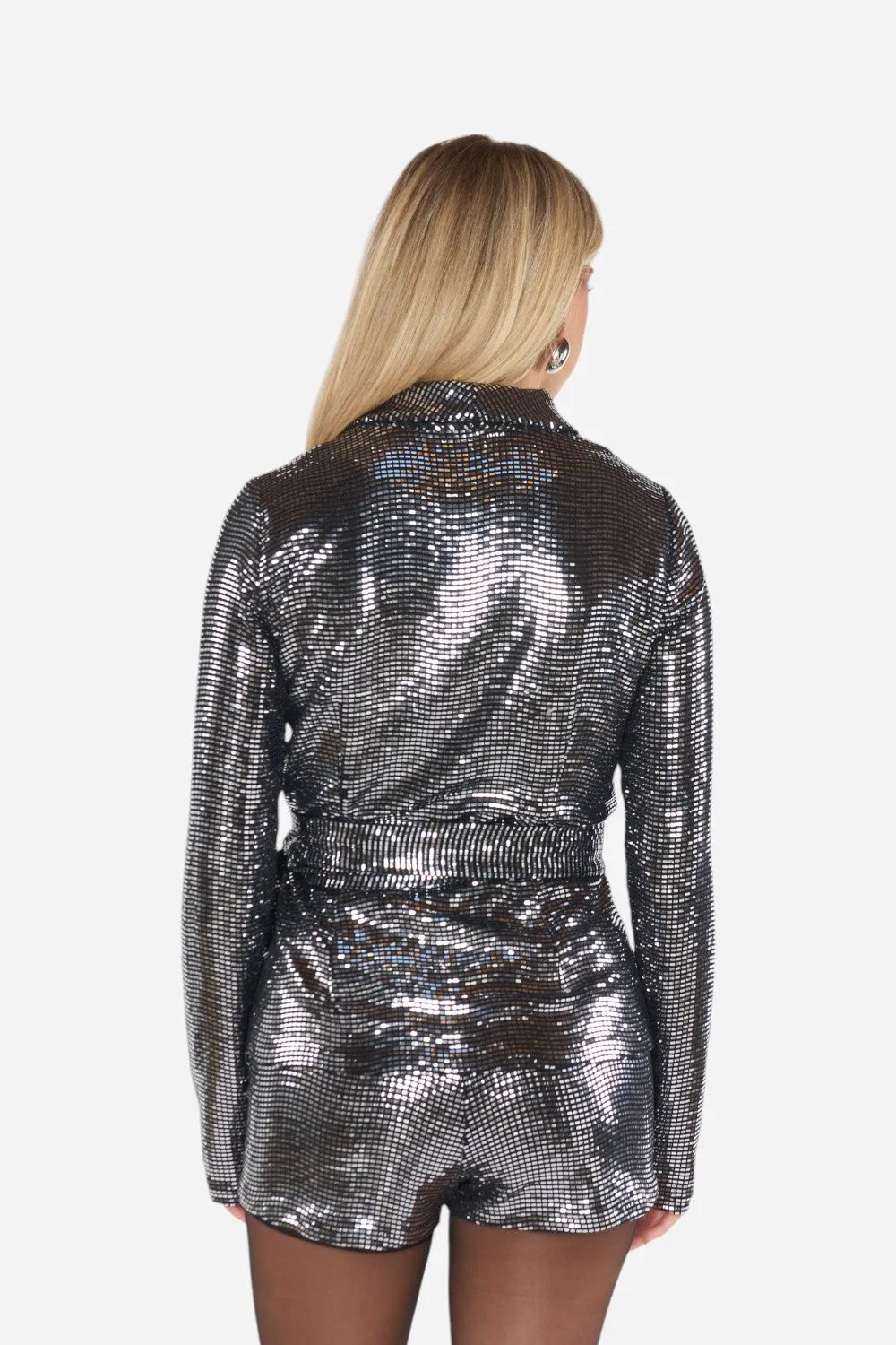 Show Me Your Mumu Ziggy Shorts in Silver