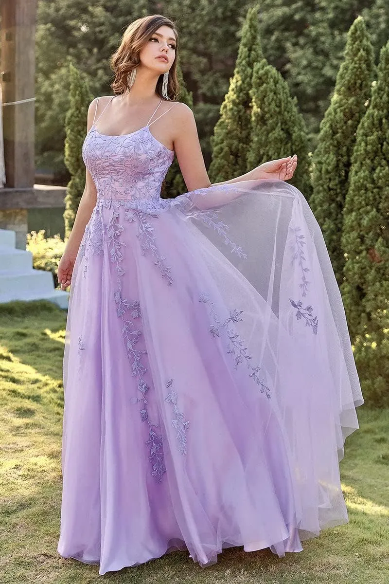 Spaghetti Lace Tulle Prom Dresses A-line Ball Gowns for Women Formal Wedding Evening Dress