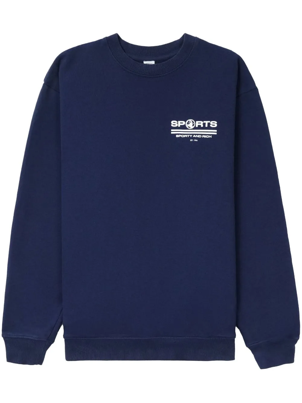 Sports logo-print sweatshirt