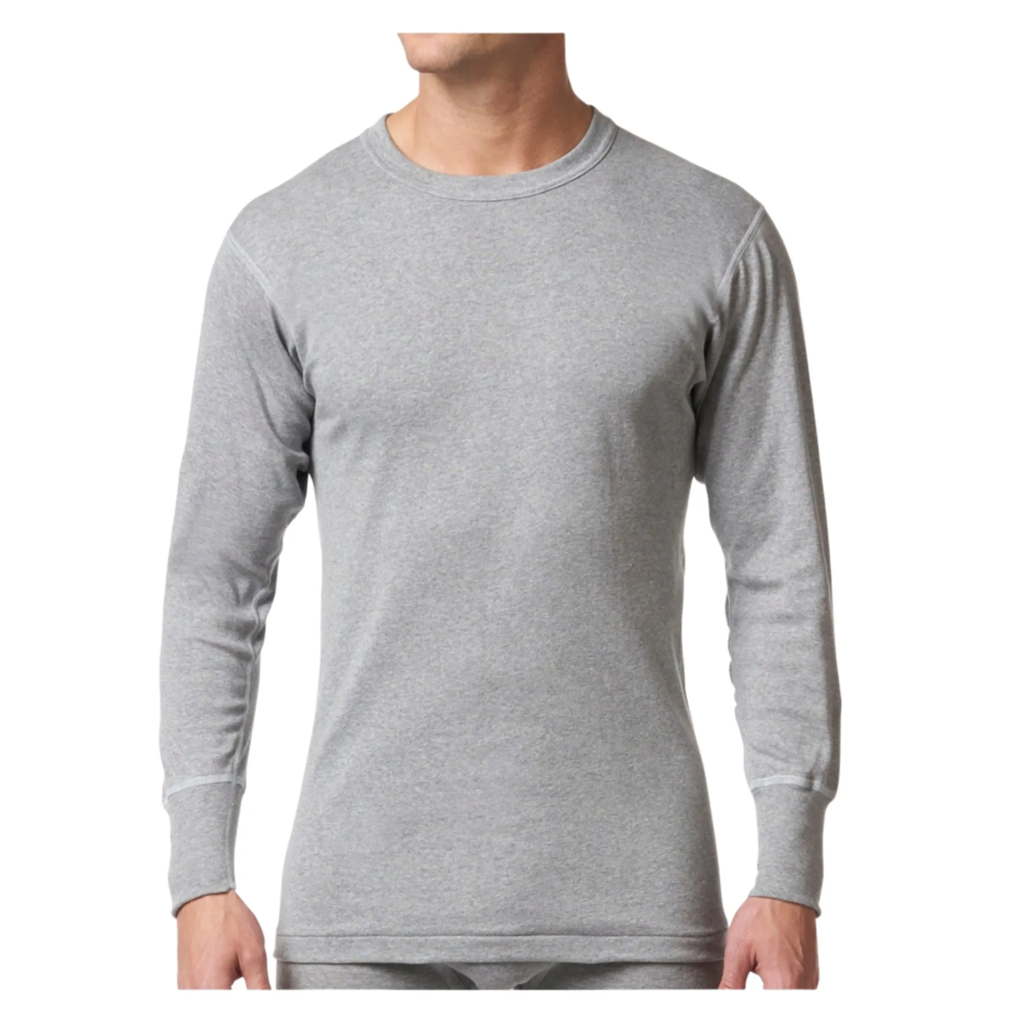 Stanfield's Men's Long Sleeve Shirts 2513 - 100% Cotton, Reinforced Cuffs, Soft 1x1 Rib Knit, Durable & Comfortable for Everyday Wear | Sizes S-3XL