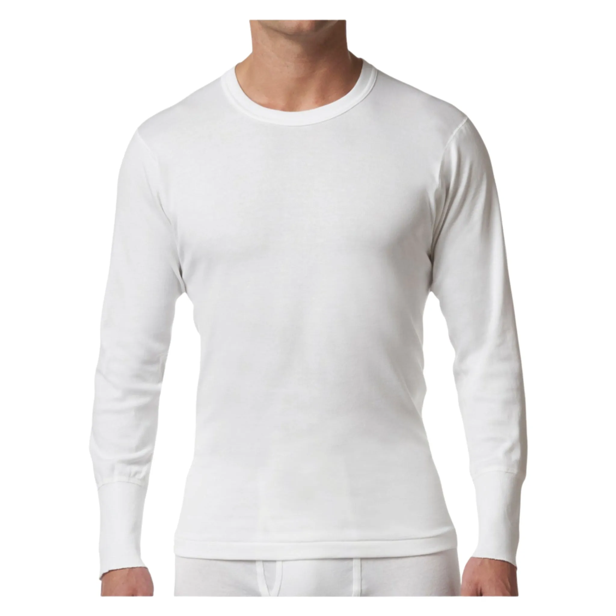 Stanfield's Men's Long Sleeve Shirts 2513 - 100% Cotton, Reinforced Cuffs, Soft 1x1 Rib Knit, Durable & Comfortable for Everyday Wear | Sizes S-3XL