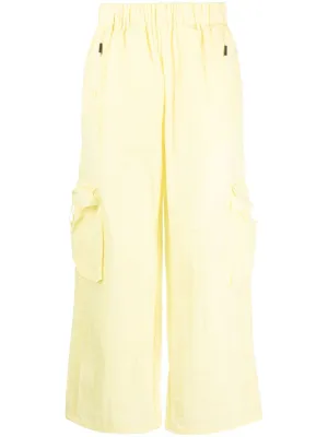 straight-leg cargo trousers