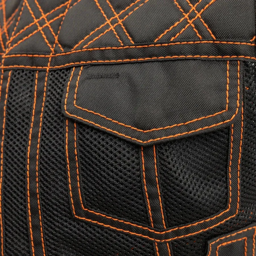 Stylish Moto Mesh Women's Motorcycle Vest By TJS